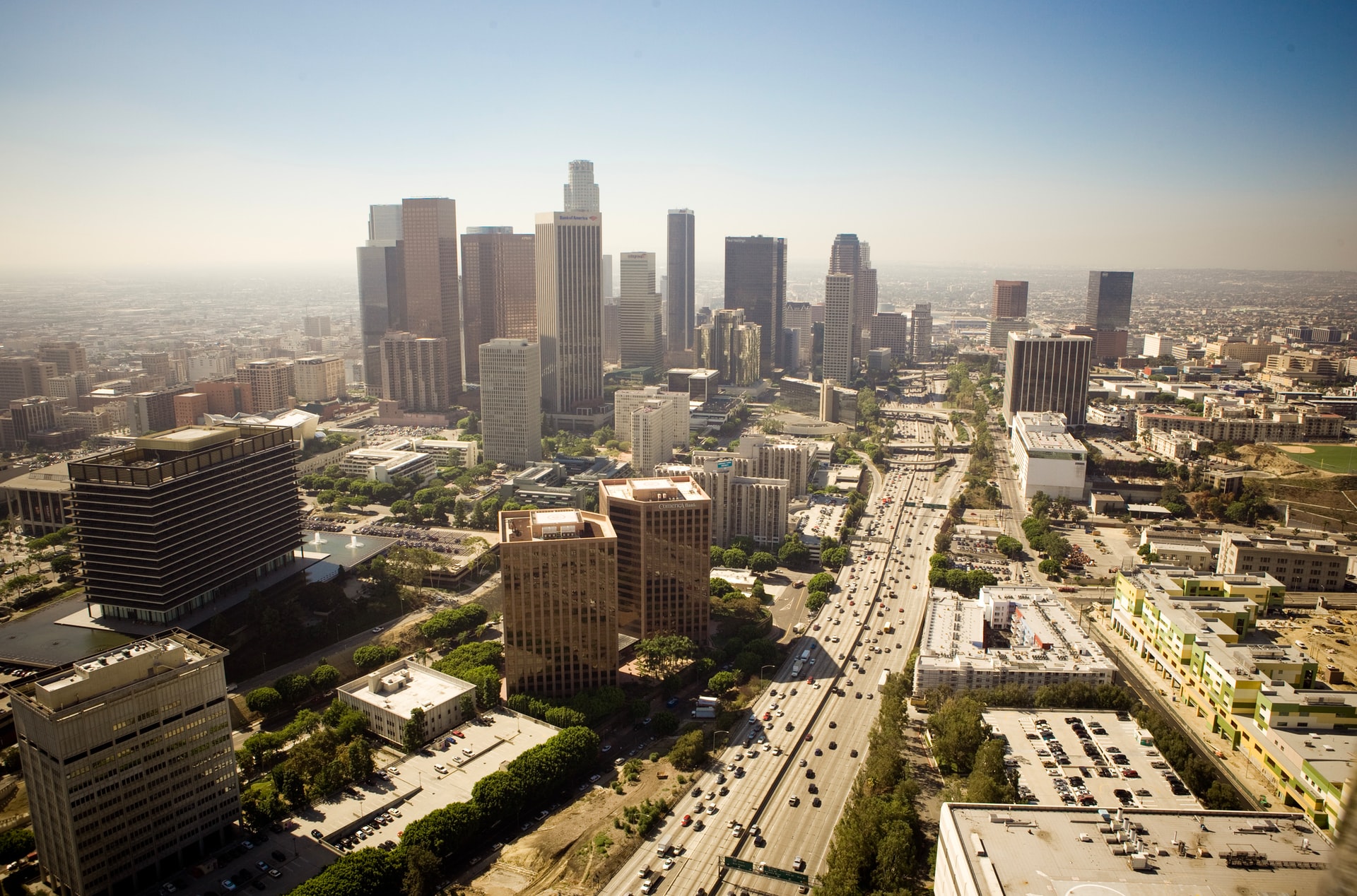 Downtown Los Angeles das pralle Leben in der Stadt