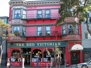 Themenhotel The Red Victorian in Haight Ashbury