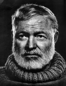 Portrait Ernest Hemingway