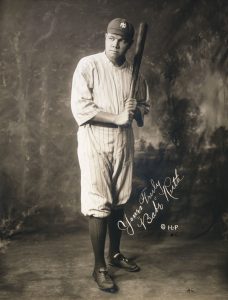 Babe Ruth, by Irwin, La Broad & Pudlin [Public domain]