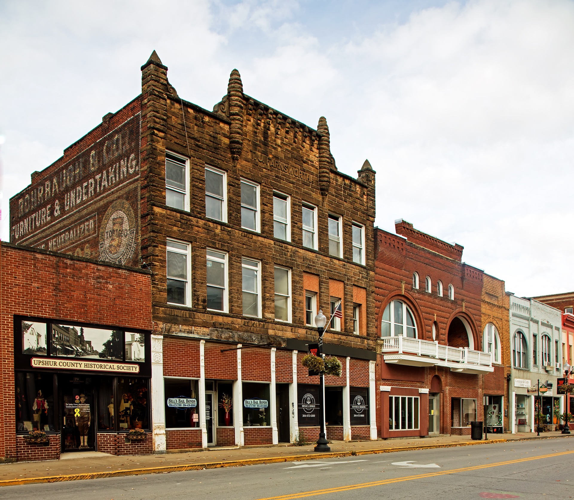 Bergbaudorf in West Virginia