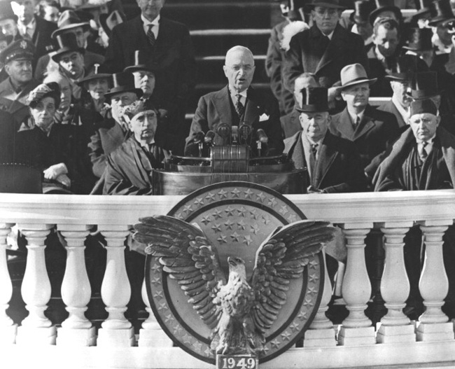 Harry S. Truman Rede zweite Amtszeit