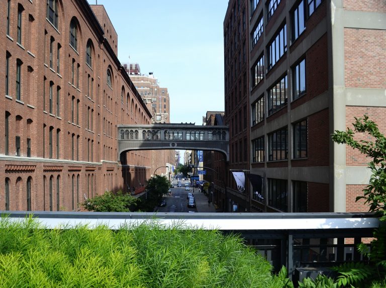 Der High Line Park in New York City