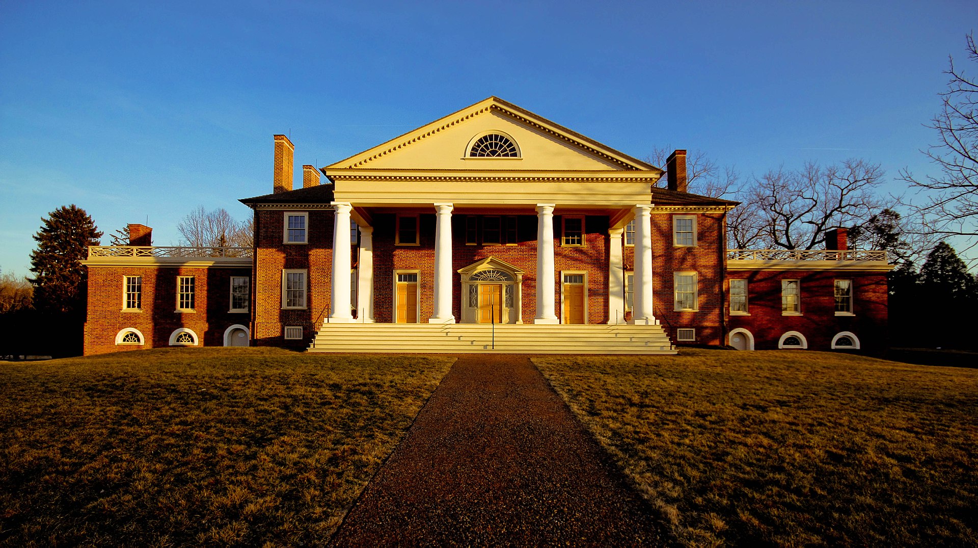 Der Wohnsitz von James Madison in Montpelier