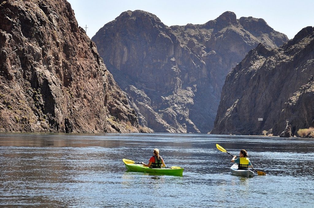 Kajak Tour auf dem Colorado River