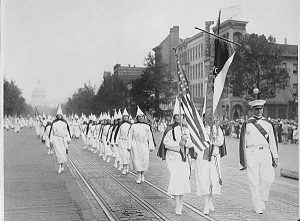 Parade des Ku-Klux-Klans 1928 in Washington, D.C.
