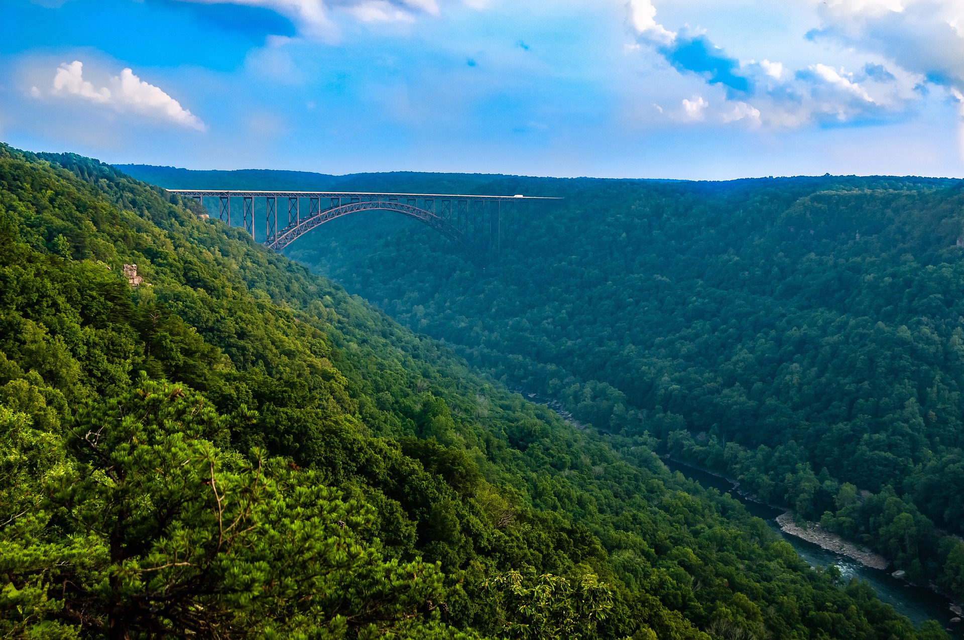 New Gorge River in West Virginia