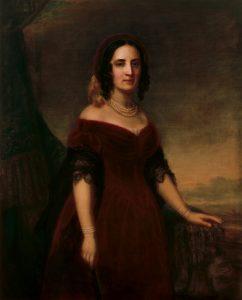 Sarah Polk, by George Dury [Public domain]