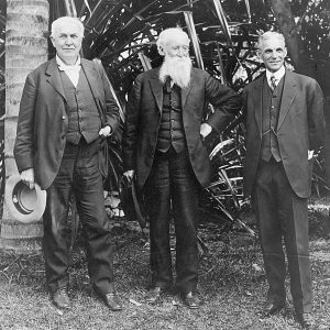 Edison mit Ford, by Hunt, Ft. Myers, Fla. [Public domain]
