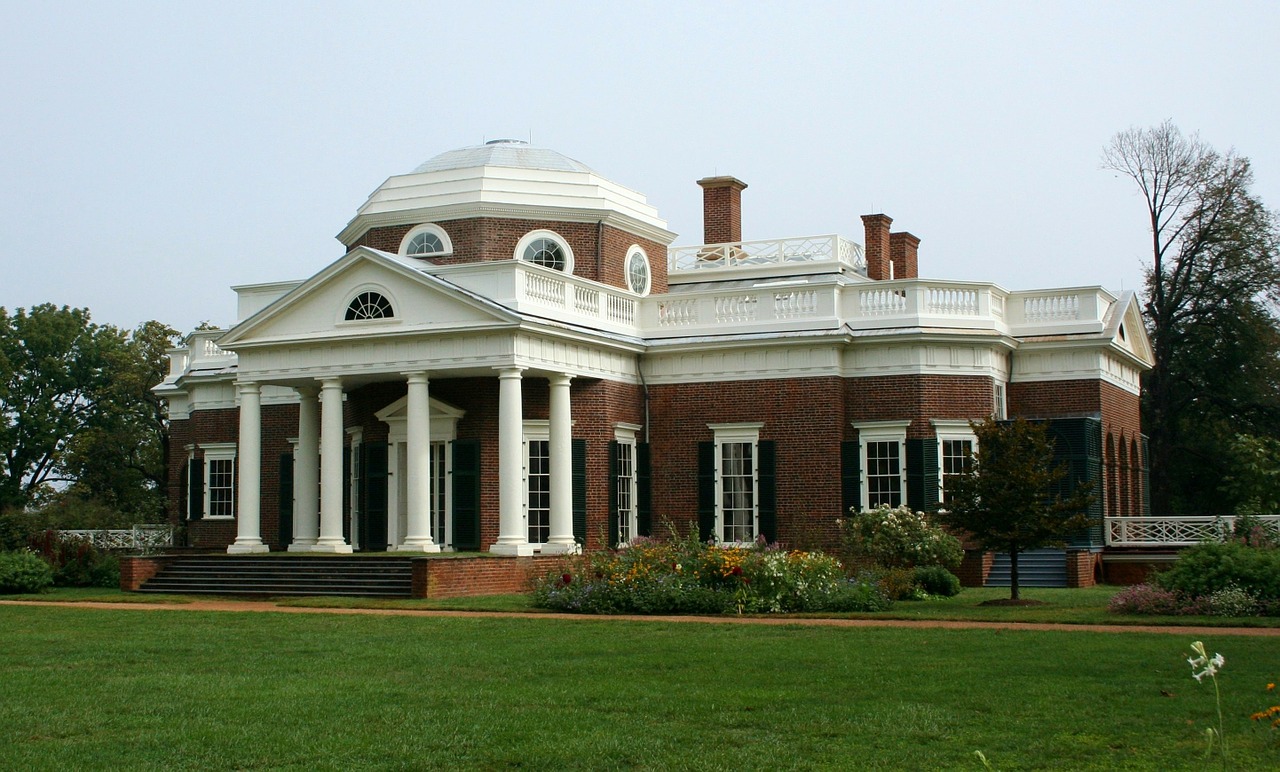 Das Anwesen Thomas Jeffersons Monticello
