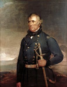 Präsidentenporträt von Zachary Taylor im Weißen Haus, by White House [Public domain]
